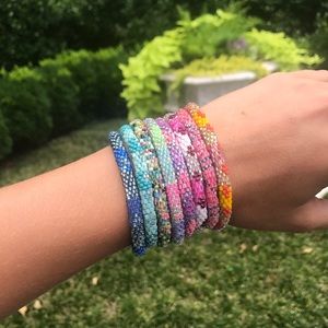 8 Lily & Laura Bracelets and 1 Necklace